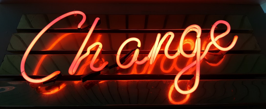 change neon sign