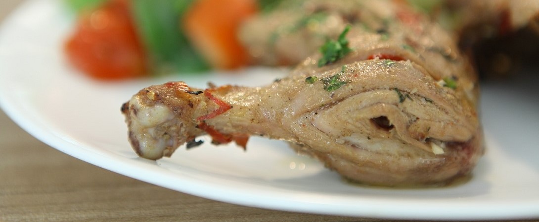 a chicken breast on a plate