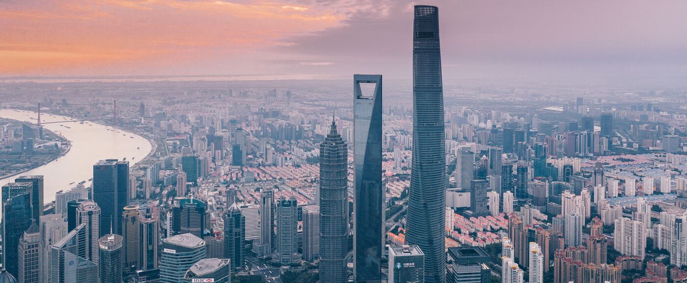 Sunrise over Shanghai