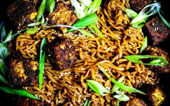 noodles and tofu